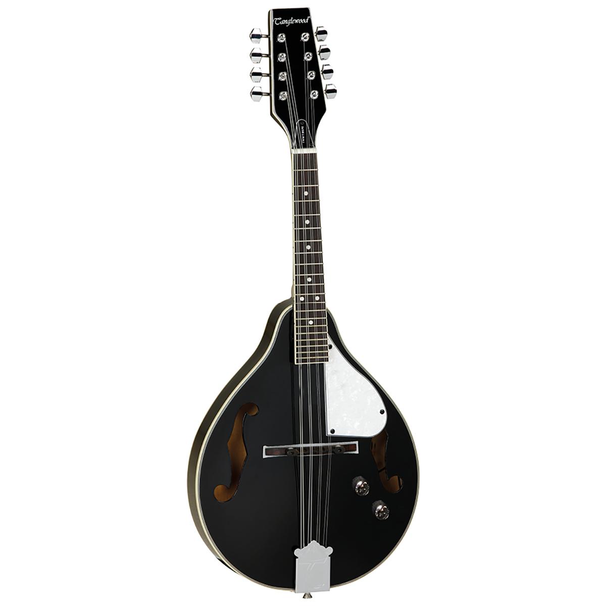 Tanglewood TWM T BKP E elektrisk mandolin sort