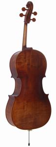 Cello på mørk bakgrunn