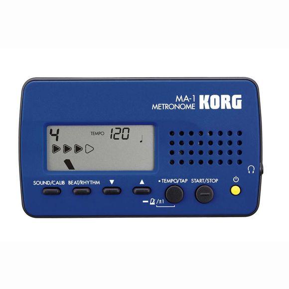 Korg MA-1 BLBK digital metronom i svart og blått